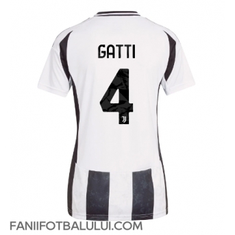 Juventus Federico Gatti #4 Tricou Fotbal Replică 2024-25 Femei Acasa